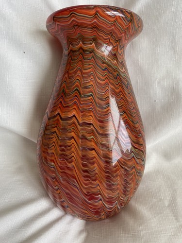 Vaso vetro artistico - vaso, in