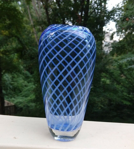 Vaso vintage mcm murano - vintage,