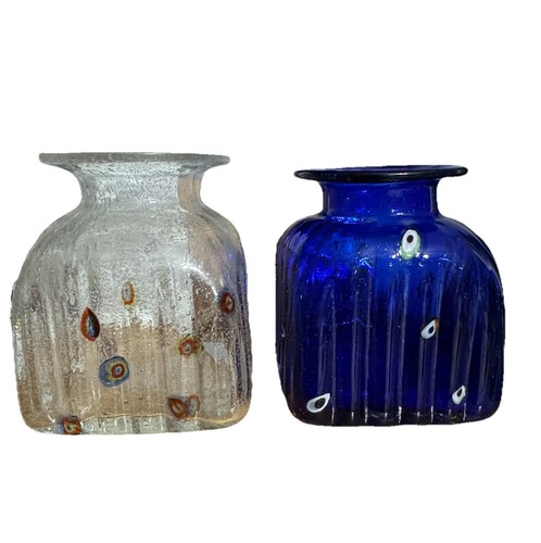 Coppia vaso vetro arte murano - coppia,